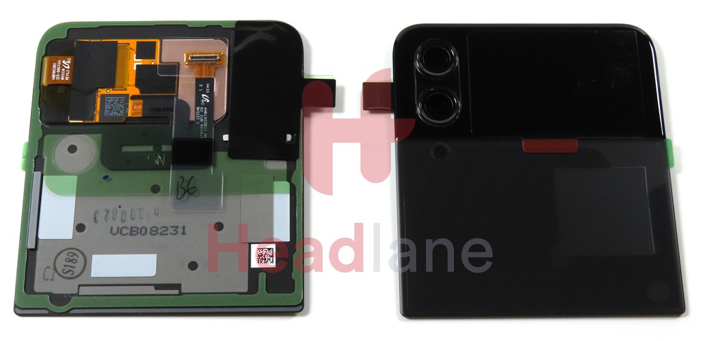 Samsung SM-F721 Galaxy Z Flip4 5G Outer LCD Display / Screen - Graphite
