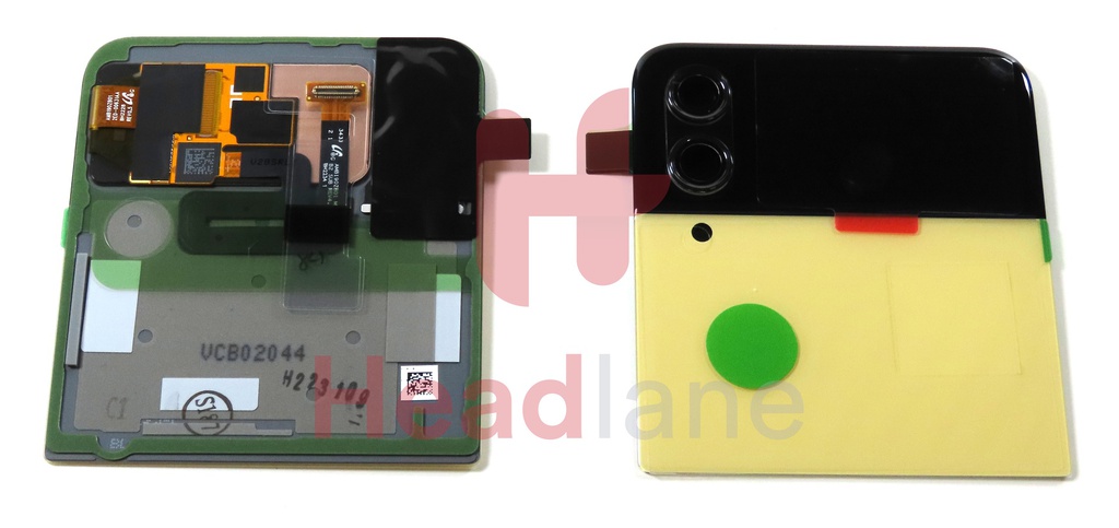 Samsung SM-F721 Galaxy Z Flip4 5G Outer LCD Display / Screen - Bespoke Yellow