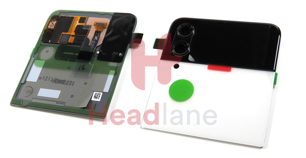 Samsung SM-F721 Galaxy Z Flip4 5G Outer LCD Display / Screen - Bespoke White