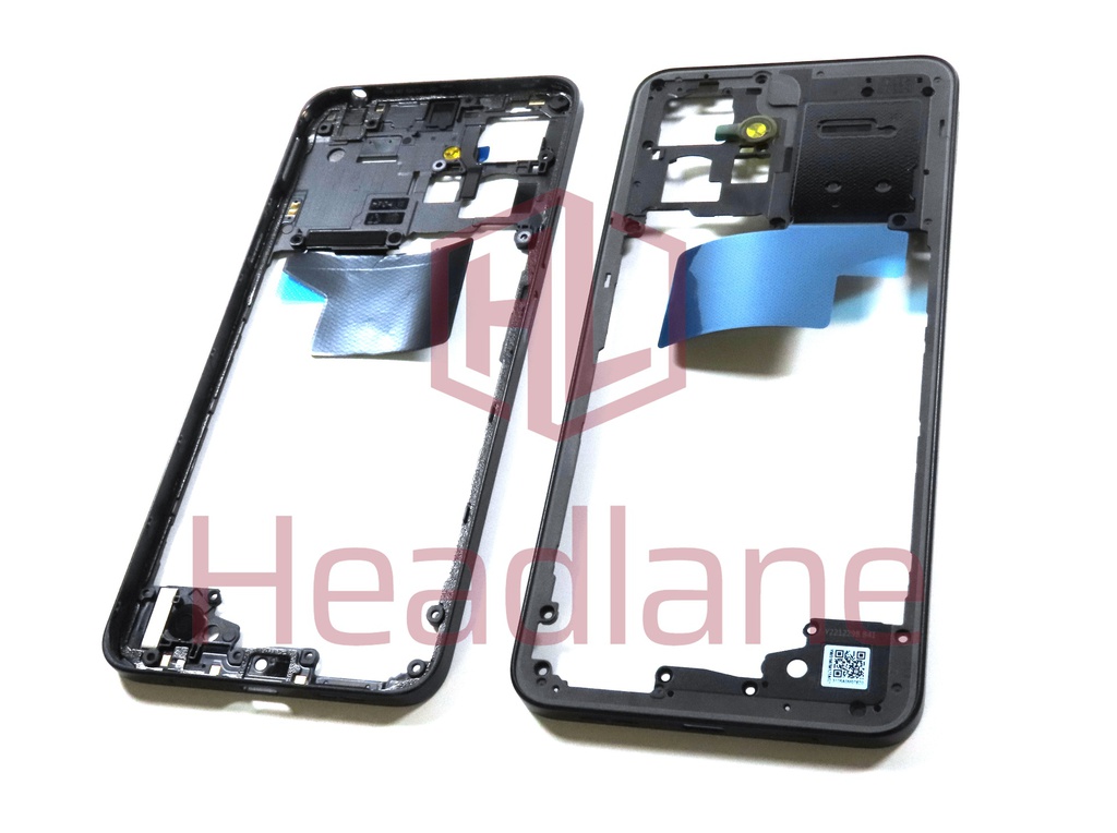 Xiaomi Redmi Note 12 4G Middle Cover / Chassis - Black