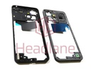 Xiaomi Redmi Note 12 4G Middle Cover / Chassis - Black (NFC Version)