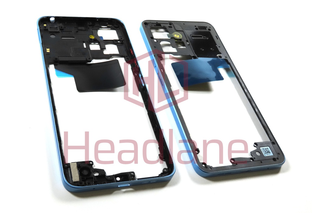 Xiaomi Redmi Note 12 4G Middle Cover / Chassis - Blue