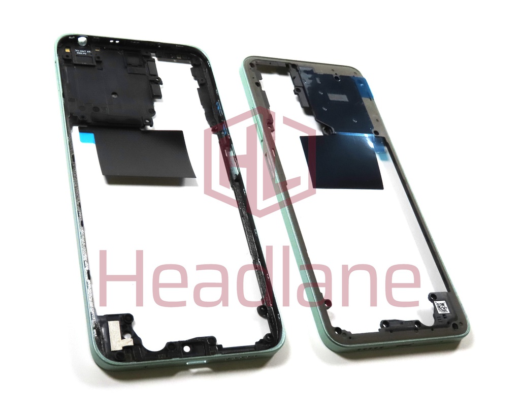 Xiaomi Redmi Note 12S Middle Cover / Chassis - Green