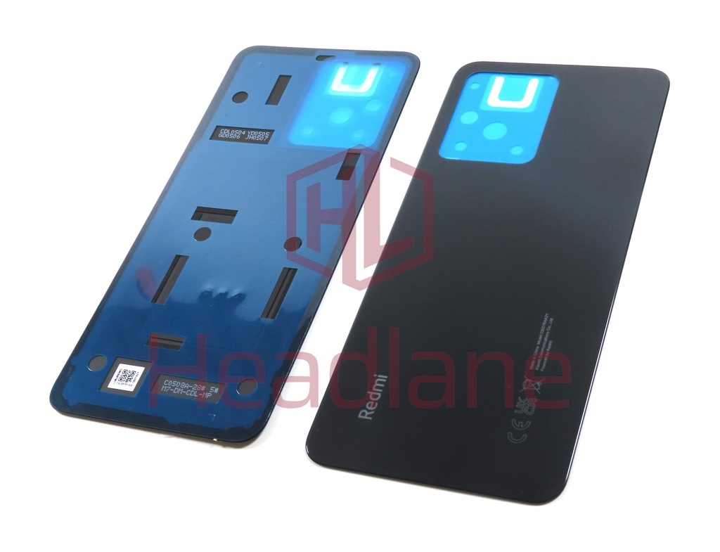 Xiaomi Redmi Note 12 4G Back / Battery Cover - Black (NFC)