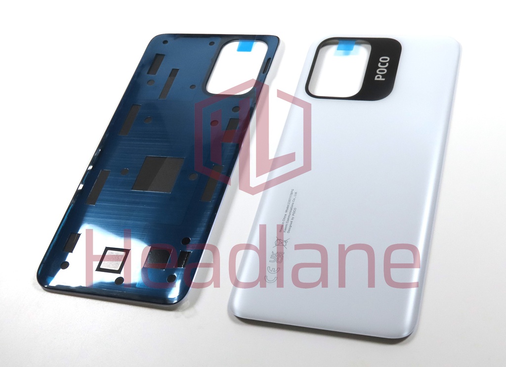 Xiaomi Poco M5S Back / Battery Cover - White (UKCA)