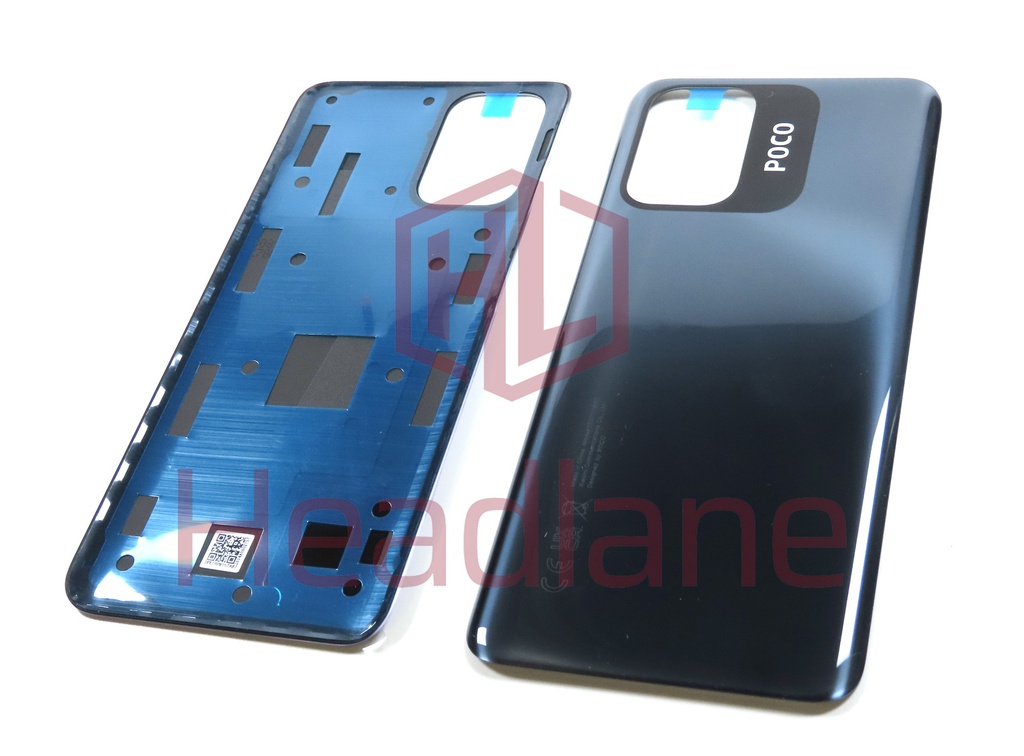 Xiaomi Poco M5S Back / Battery Cover - Black (UKCA)