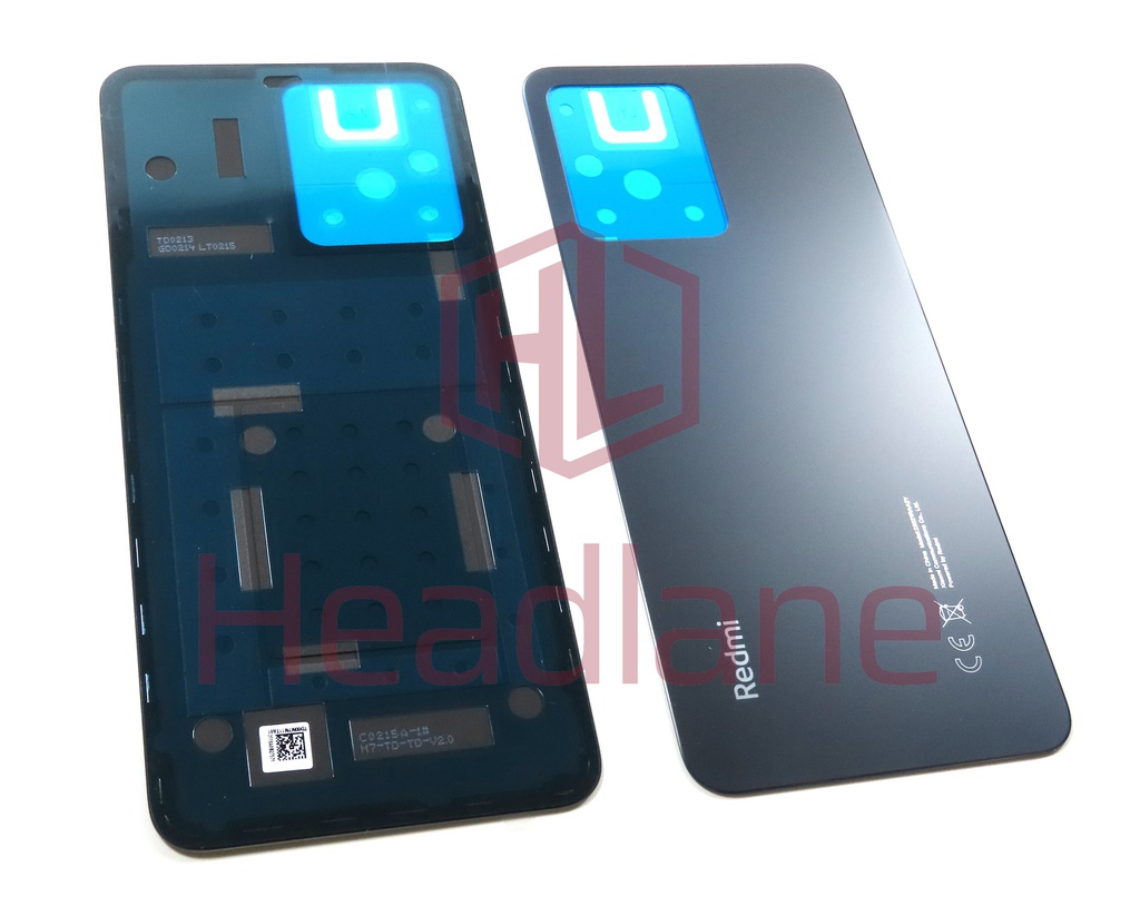 Xiaomi Redmi Note 12 4G Back / Battery Cover - Black (NFC)