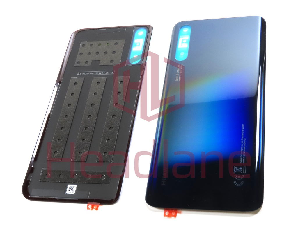 Huawei Y8p / P Smart S Back / Battery Cover - Black