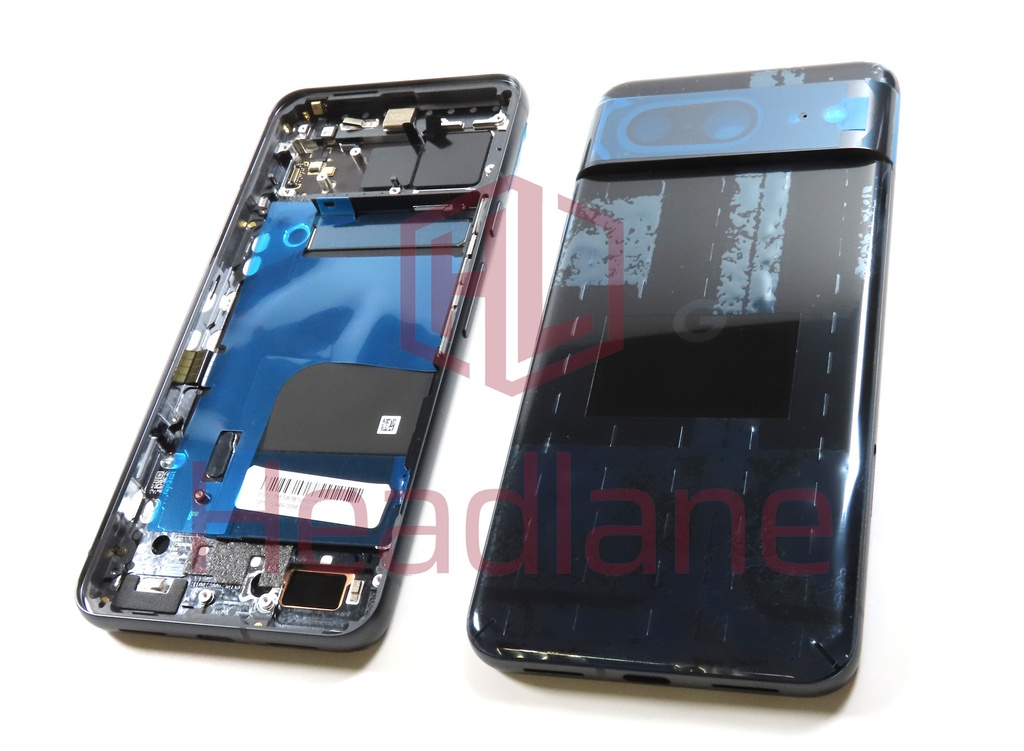 Google Pixel 8 Back / Battery Cover - Black / Obsidian