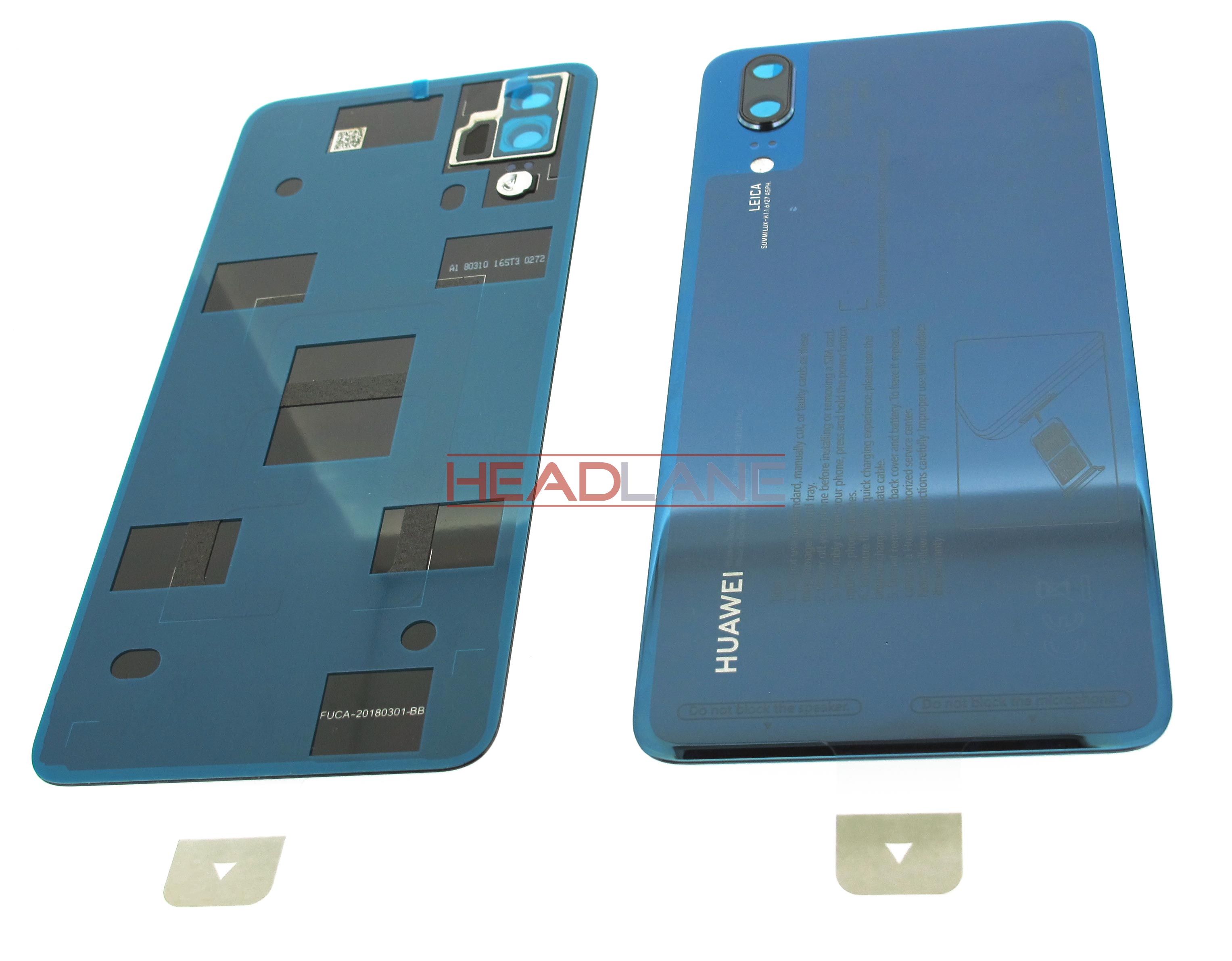 Huawei P20 Back / Battery Cover - Blue