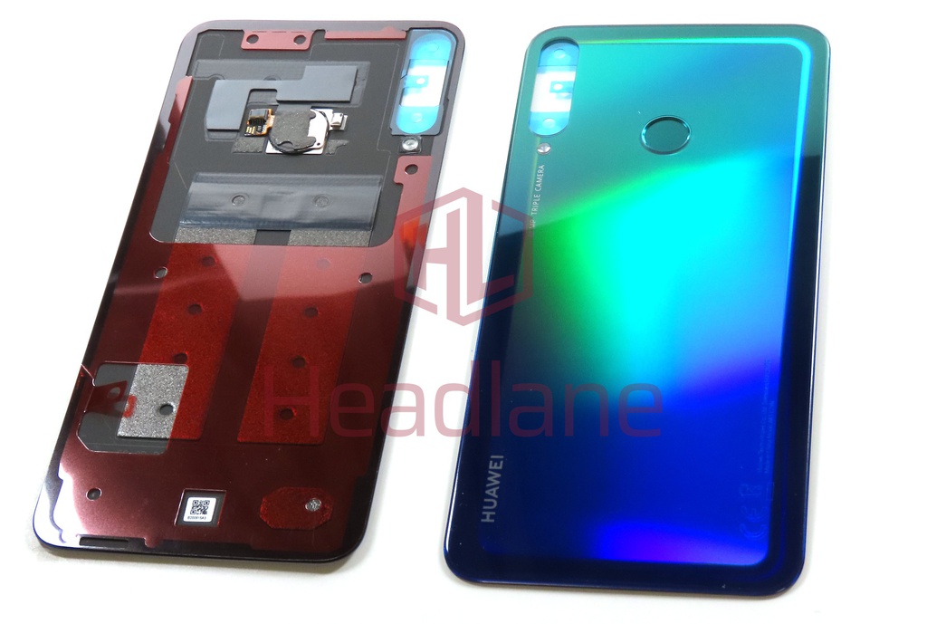 Huawei P40 Lite E Back / Battery Cover - Aurora Blue