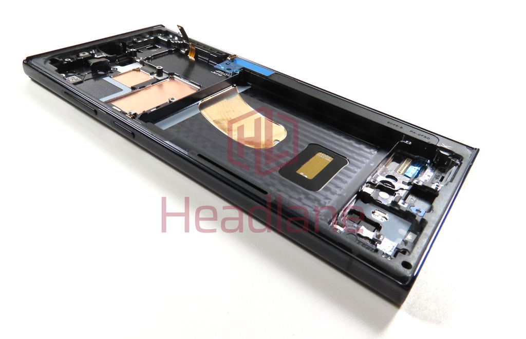 Samsung SM-S918 Galaxy S23 Ultra LCD Display / Screen + Touch - Graphite / Red (Self Assembled)