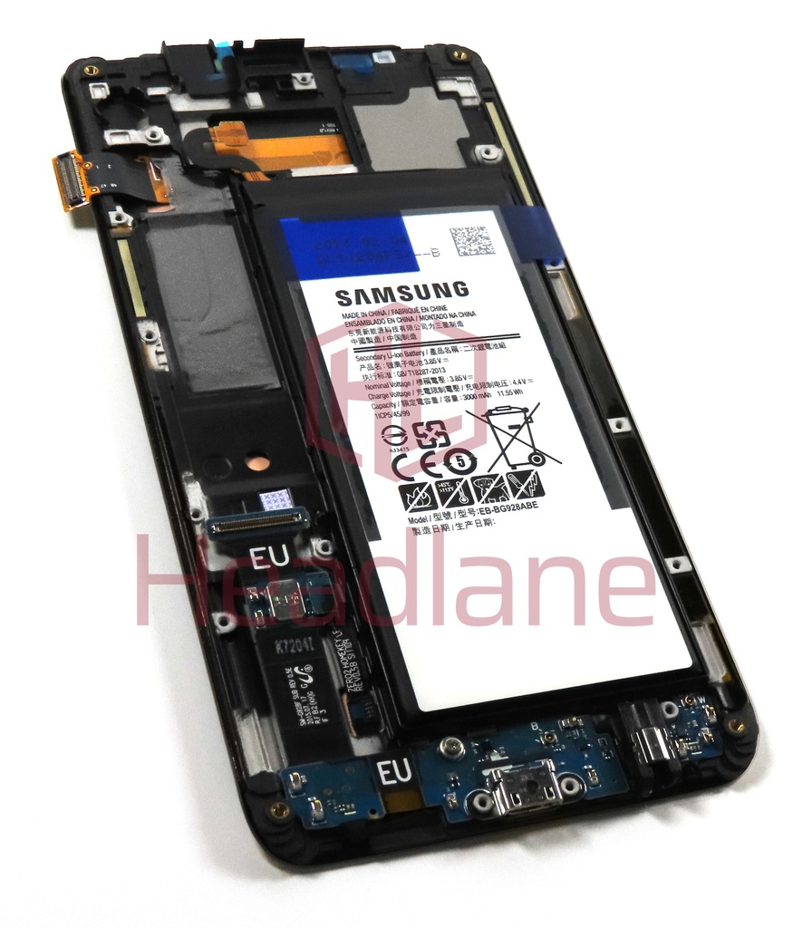 Samsung SM-G928F Galaxy S6 Edge+ LCD Display / Screen + Touch + Battery - Gold