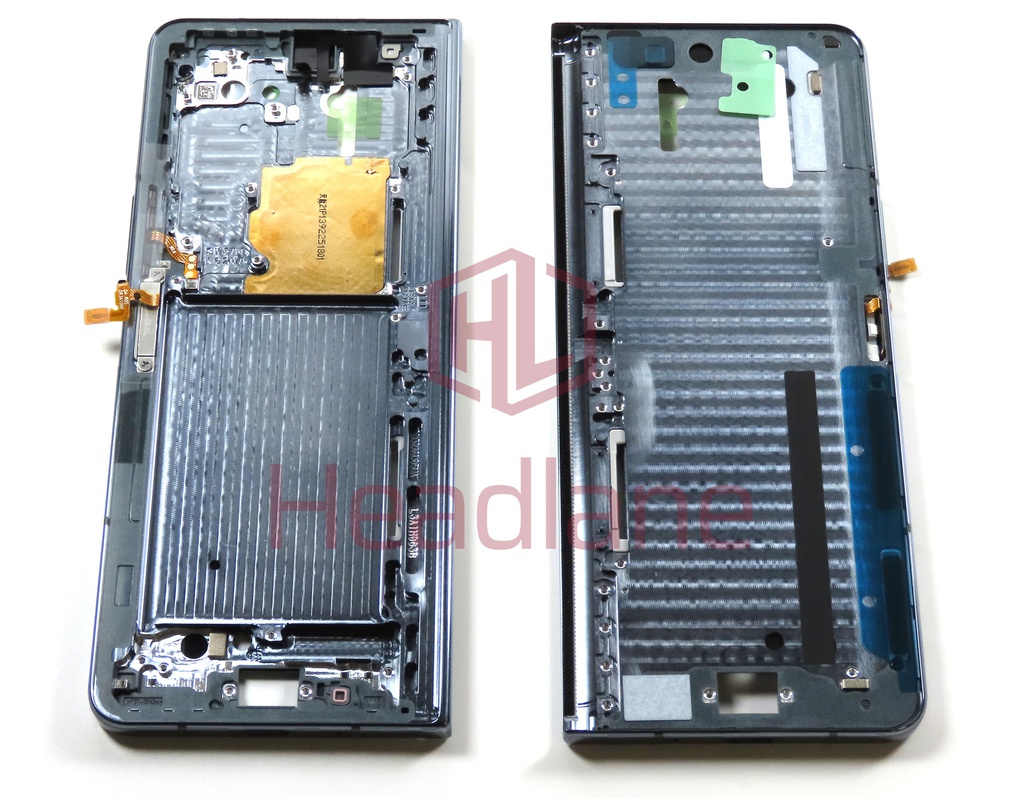 Samsung SM-F936 Galaxy Z Fold4 5G Front Frame - Greygreen