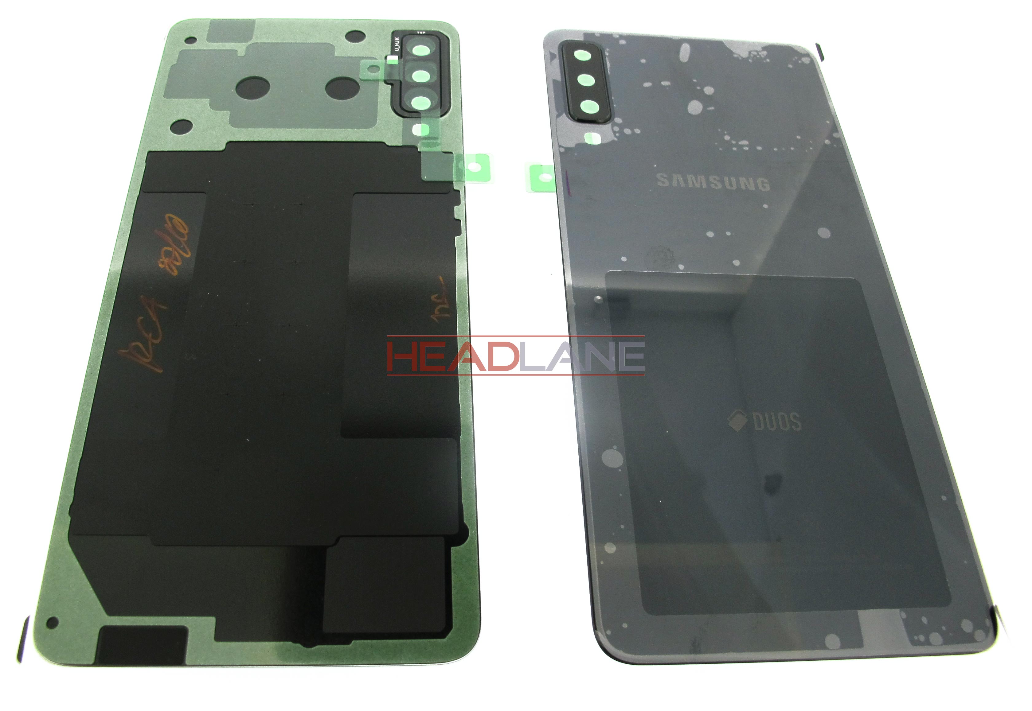 Samsung SM-A750 Galaxy A7 (2018) DUOS Back / Battery Cover - Black