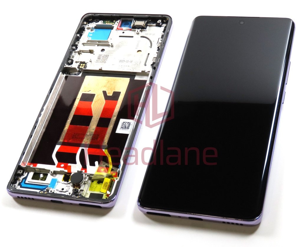 Oppo CPH2525 CPH2541 Reno10 Pro 5G LCD Display / Screen + Touch - Purple