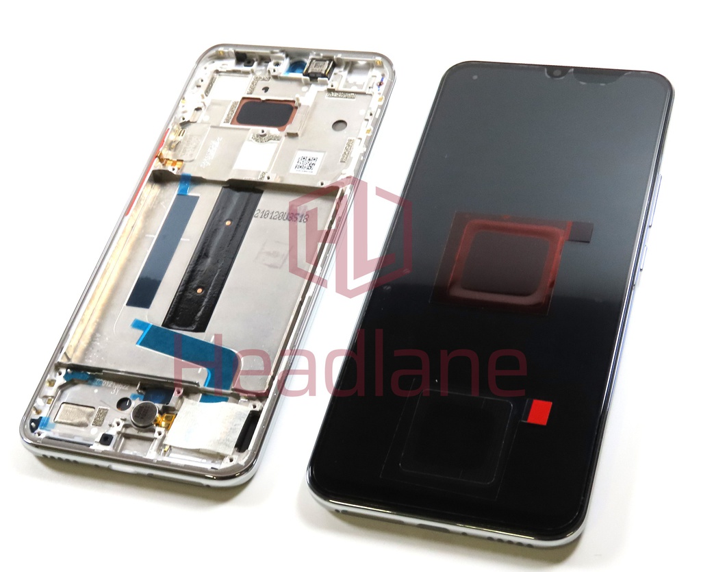 Xiaomi Mi 10 Lite 5G LCD Display / Screen + Touch - White