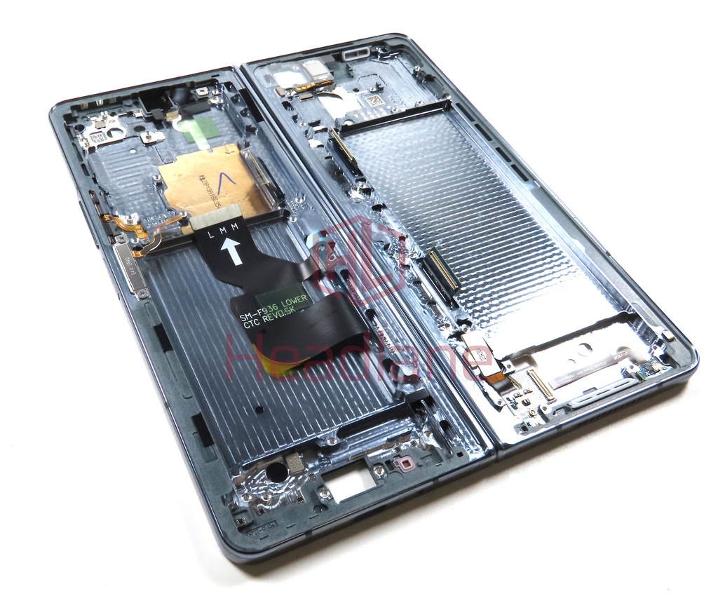 Samsung SM-F936 Galaxy Z Fold4 5G Display Frame - Greygreen