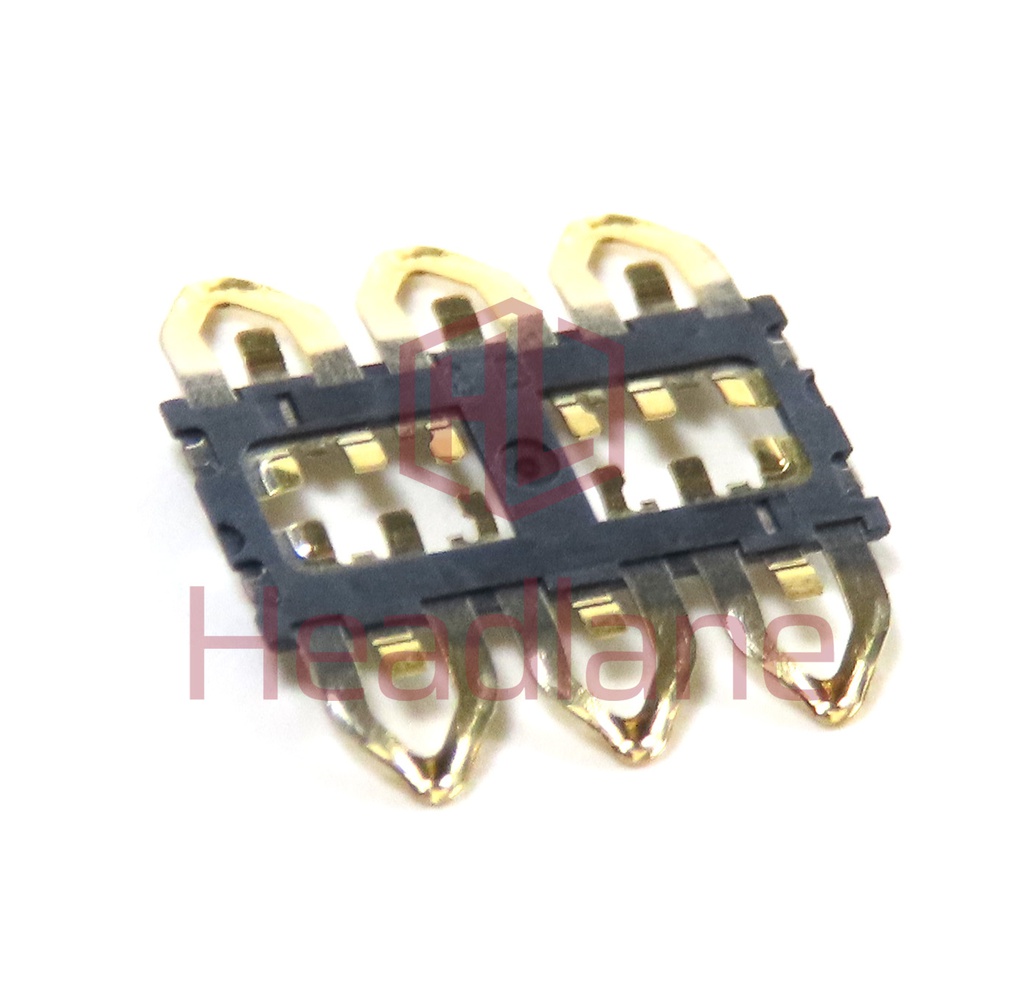 Samsung SM-A546 M546 Galaxy A54 M54 5G Card Connector 6 Pin 2.54mm