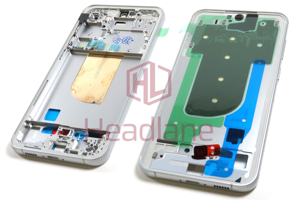 Samsung SM-S711 Galaxy S23 FE Display Frame - Mint / Purple / Cream