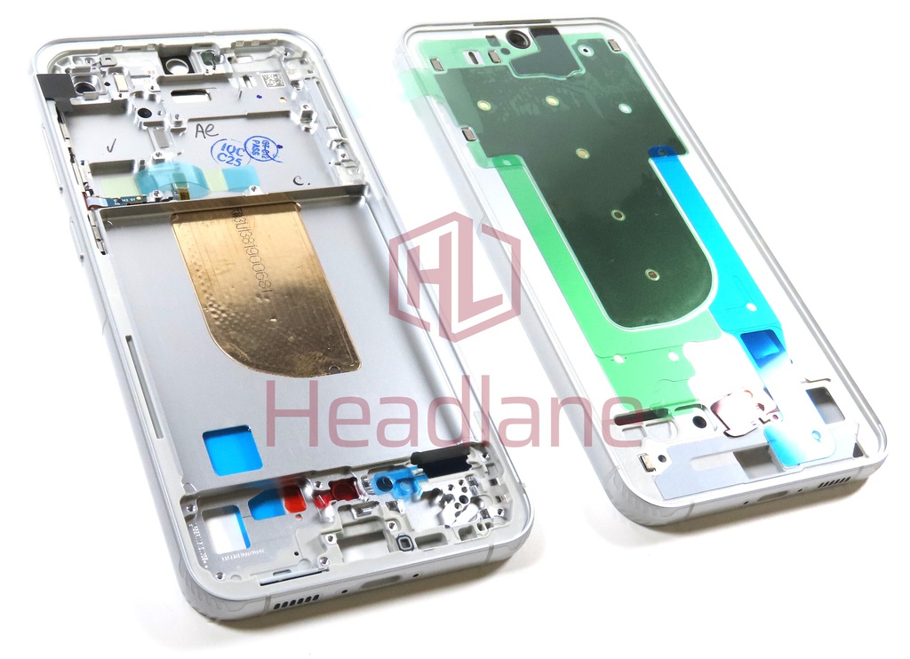 Samsung SM-S711 Galaxy S23 FE Display Frame - Mint / Purple / Cream