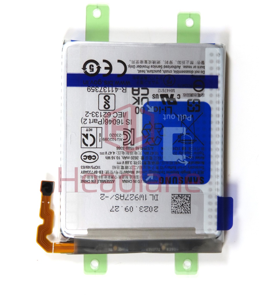 Samsung SM-F731 Galaxy Z Flip5 5G EB-BF733ABY 2620mAh Internal Battery