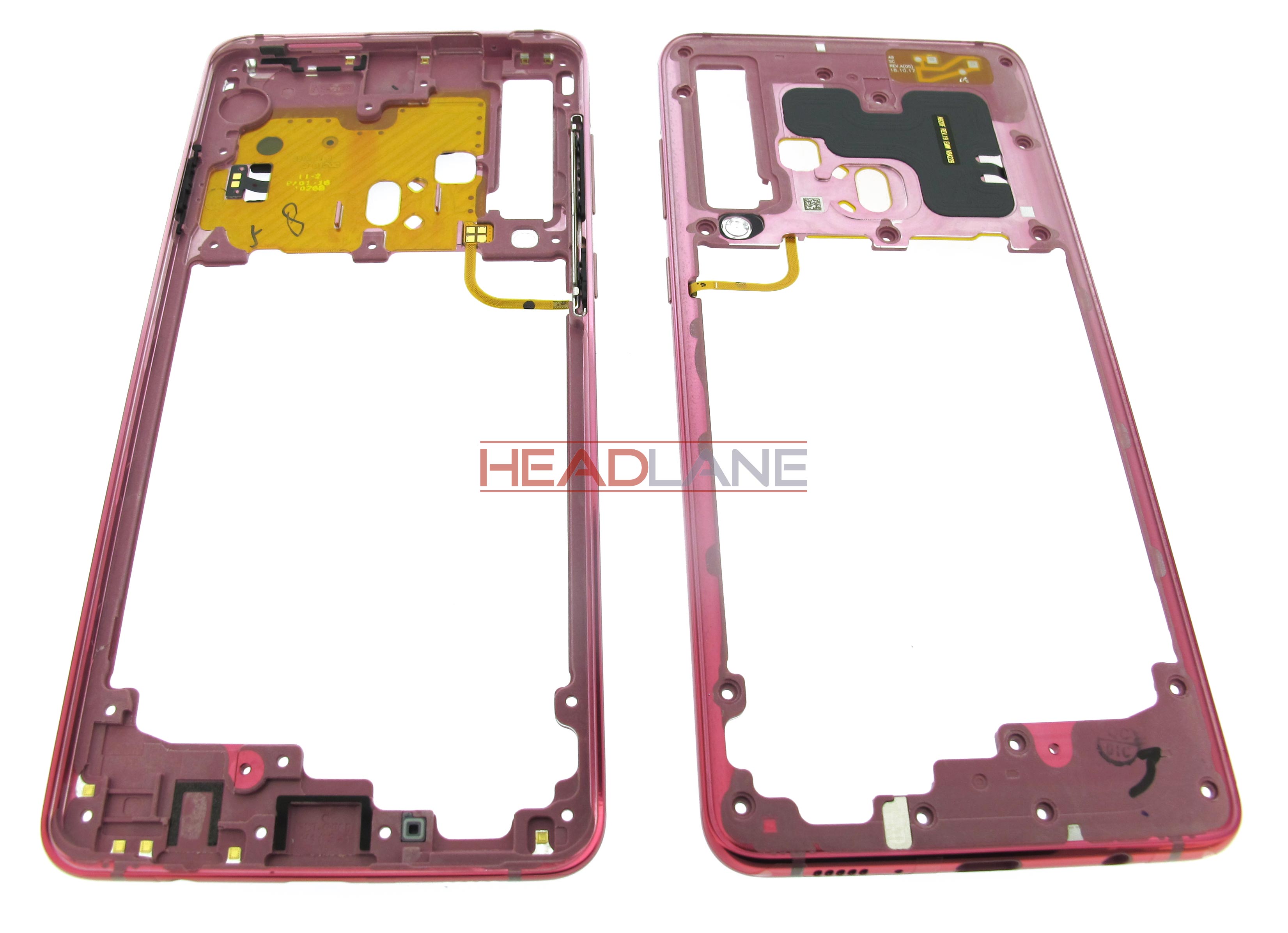 Samsung SM-A920 Galaxy A9 (2018) Middle Cover / Chassis - Pink