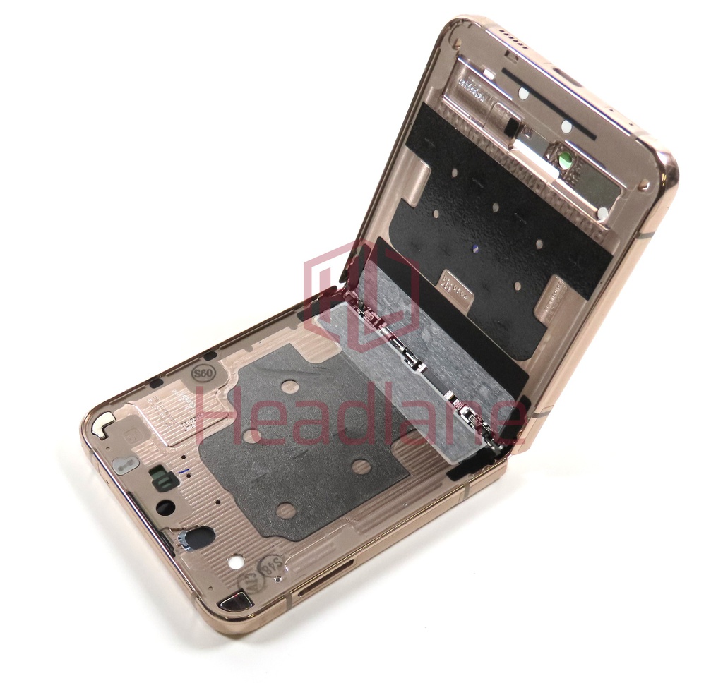 Samsung SM-F721 Galaxy Z Flip4 5G Display Frame - Pink Gold