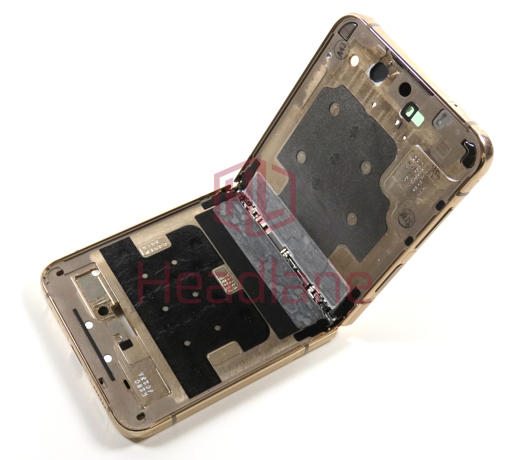 Samsung SM-F721 Galaxy Z Flip4 5G Display Frame - Gold