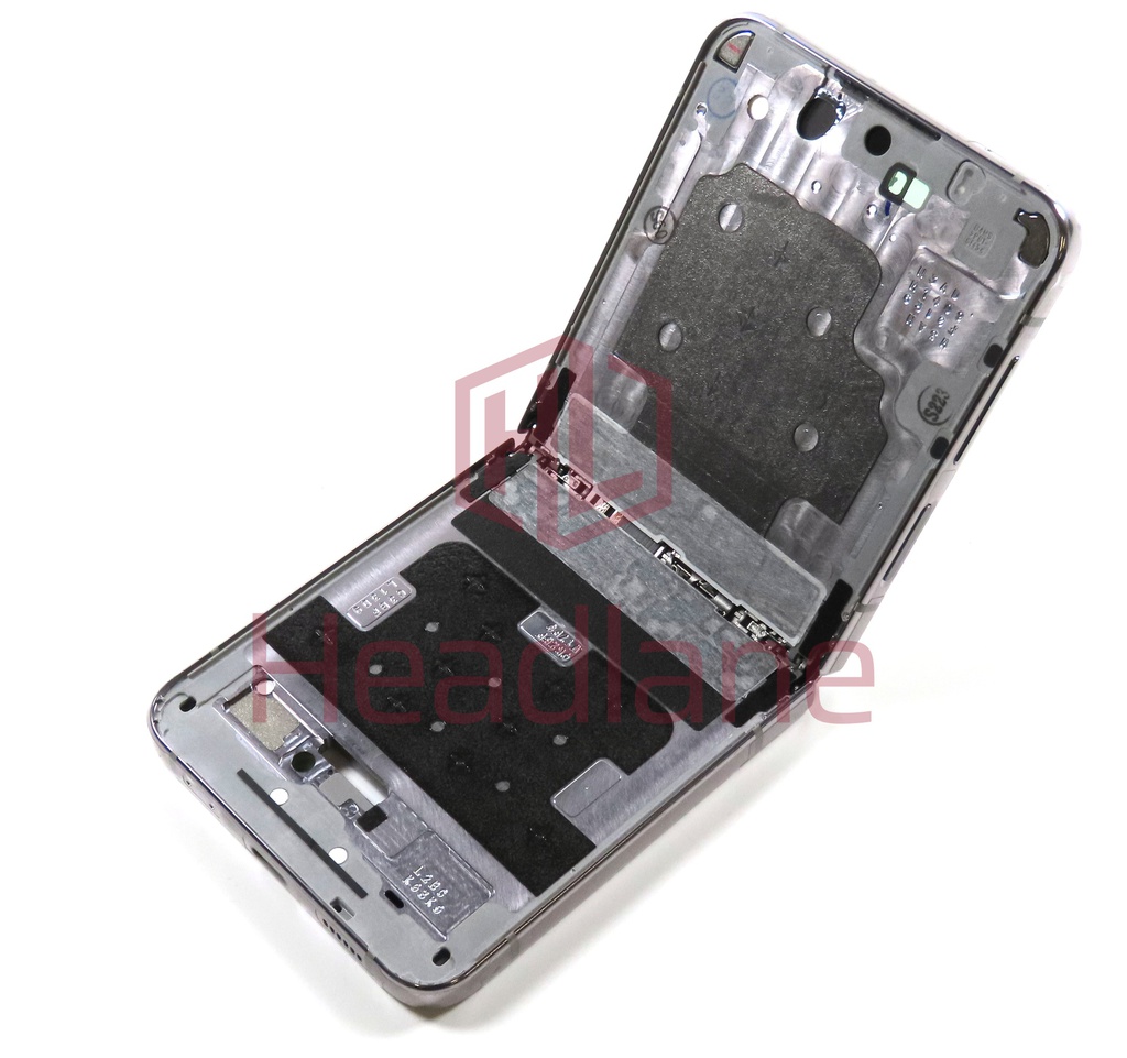 Samsung SM-F721 Galaxy Z Flip4 5G Display Frame + Battery - Silver
