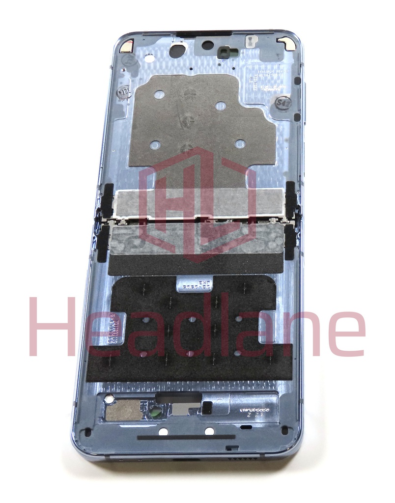Samsung SM-F721 Galaxy Z Flip4 5G Display Frame + Battery - Blue