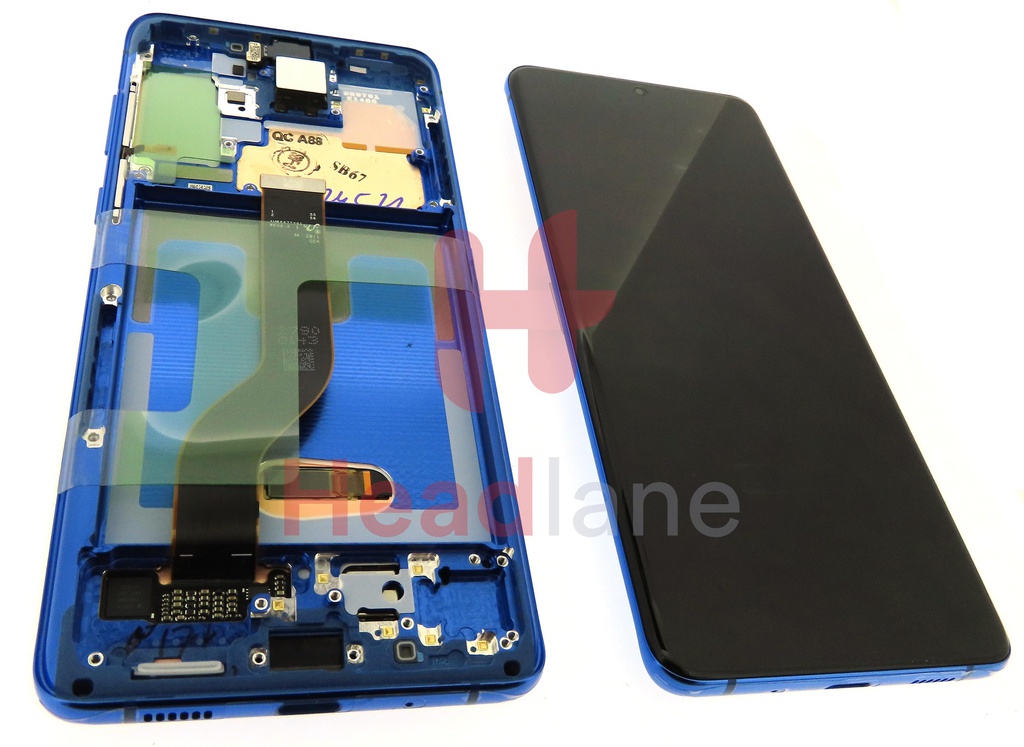 Samsung SM-G986 Galaxy S20+ / S20 Plus LCD Display / Screen + Touch - Aura Blue (No Camera)