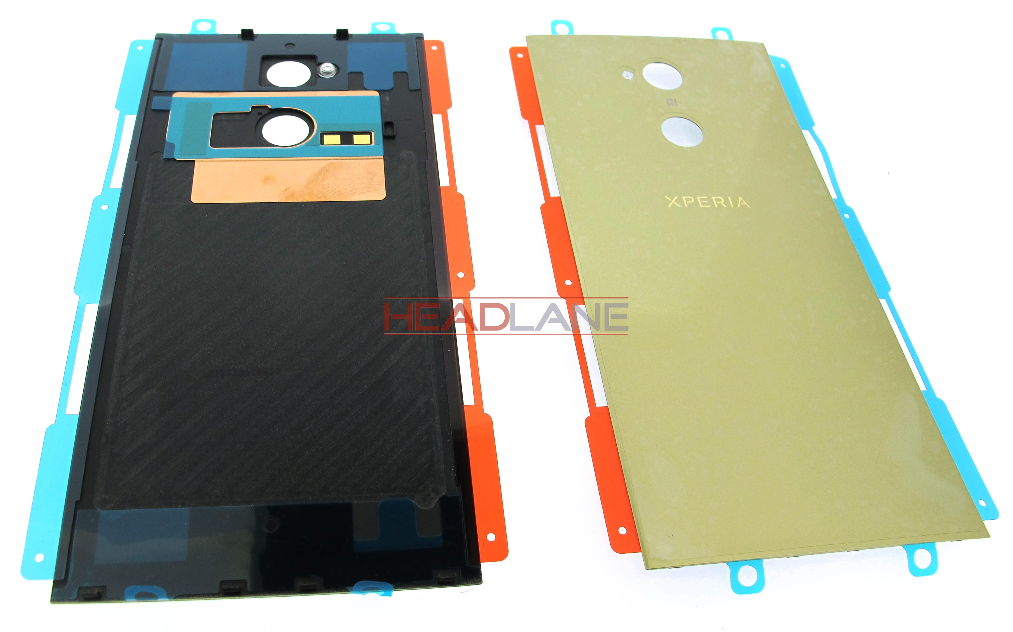 Sony H4213 Xperia XA2 Ultra Dual Battery Cover - Gold