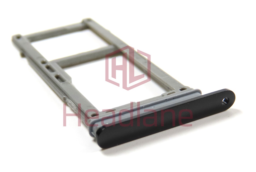 Samsung SM-A530 Galaxy A8 (2018) Hybrid SIM Card Tray - Black