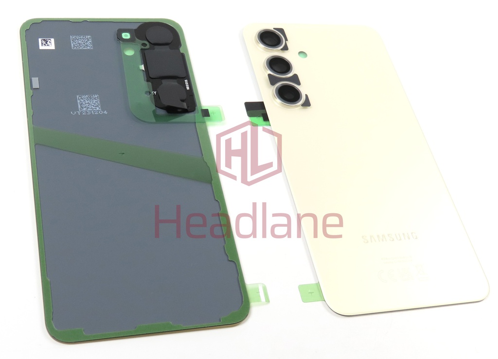 Samsung SM-S921 Galaxy S24 Back / Battery Cover - Amber Yellow