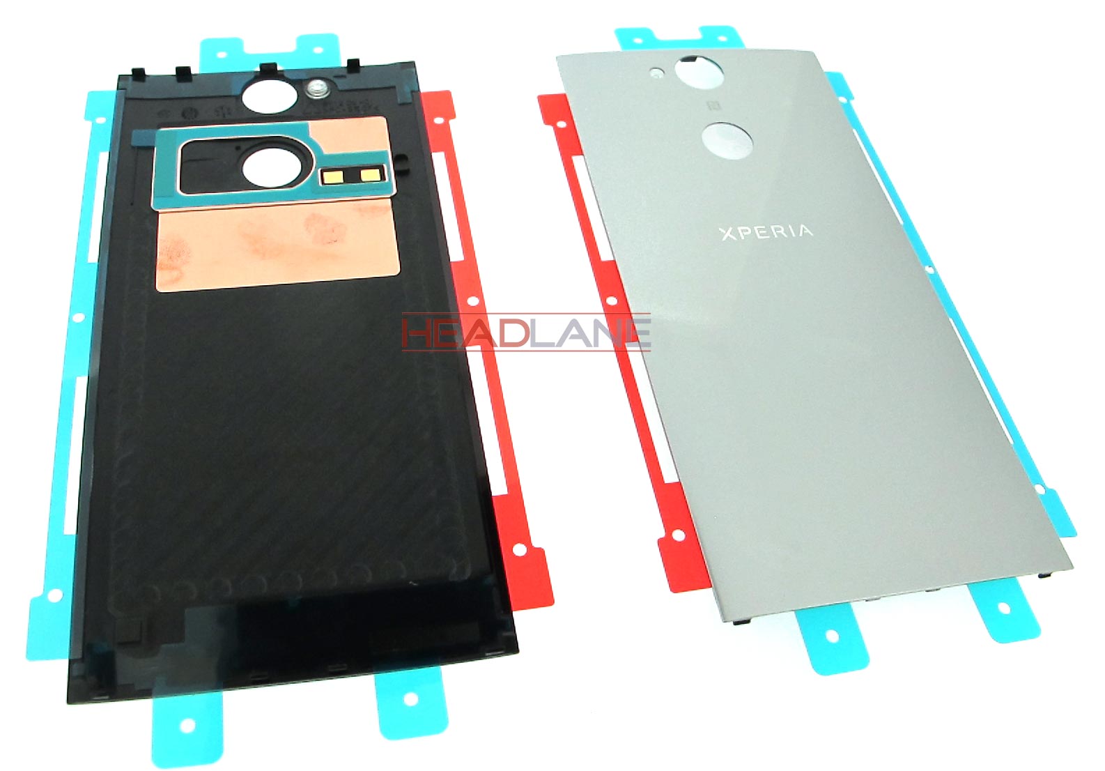 Sony H3113 H4113 Xperia XA2 / XA2 Dual Battery Cover Silver