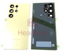 Samsung SM-S928 Galaxy S24 Ultra Back / Battery Cover - Titanium Yellow