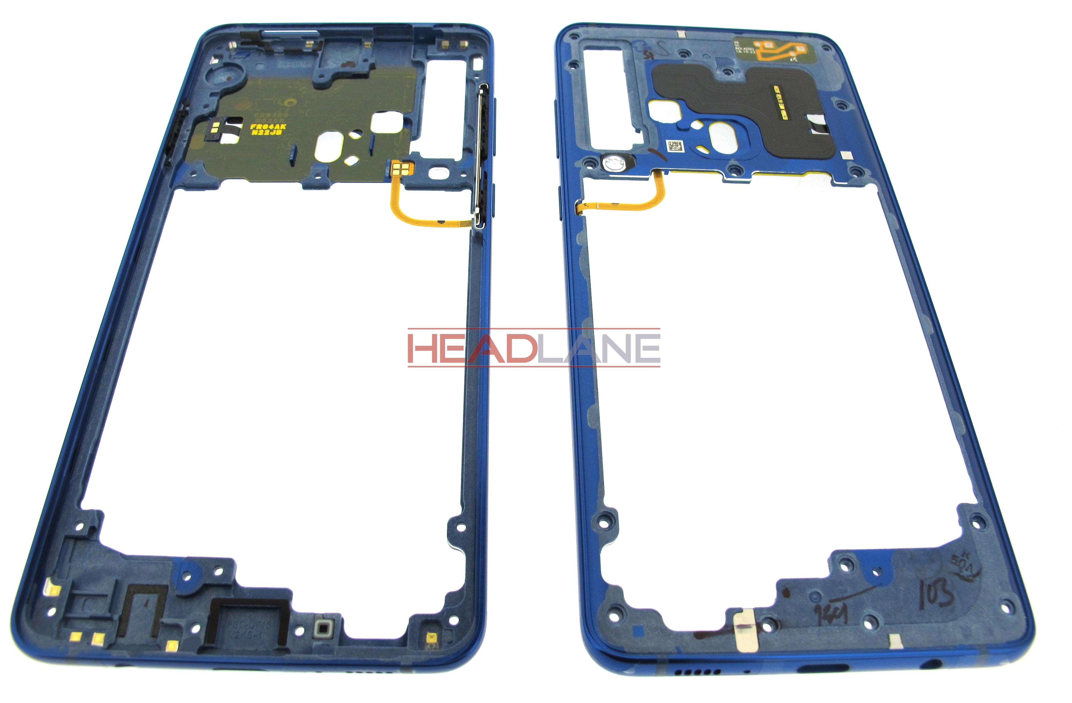 Samsung SM-A920 Galaxy A9 (2018) Middle Cover / Chassis - Blue