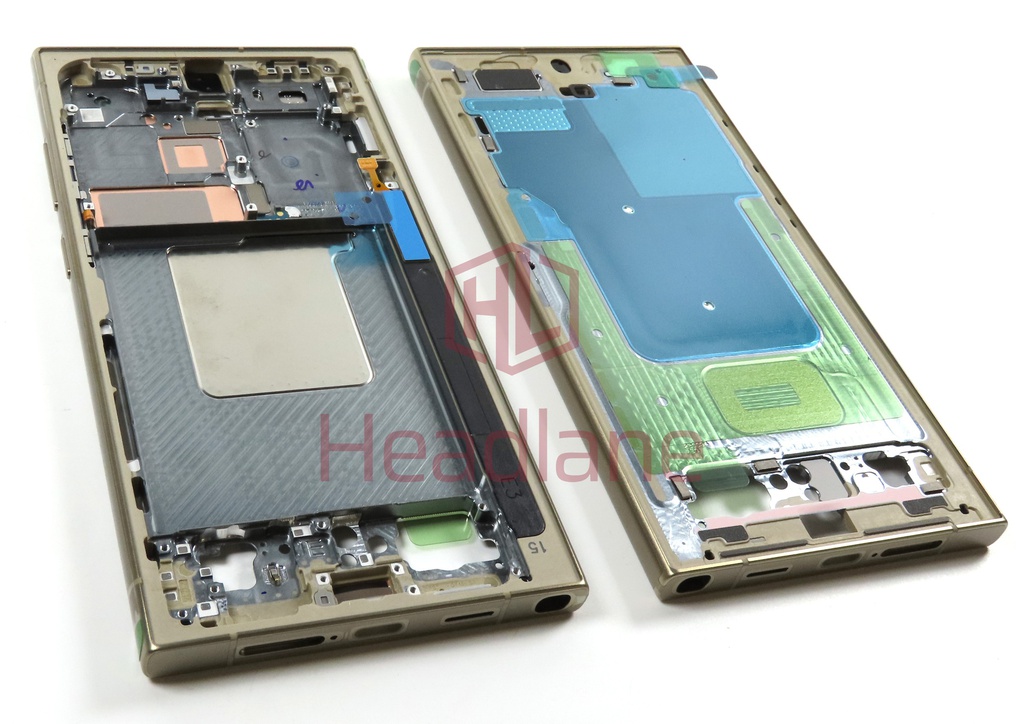 Samsung SM-S928 Galaxy S24 Ultra Display Frame - Titanium Yellow