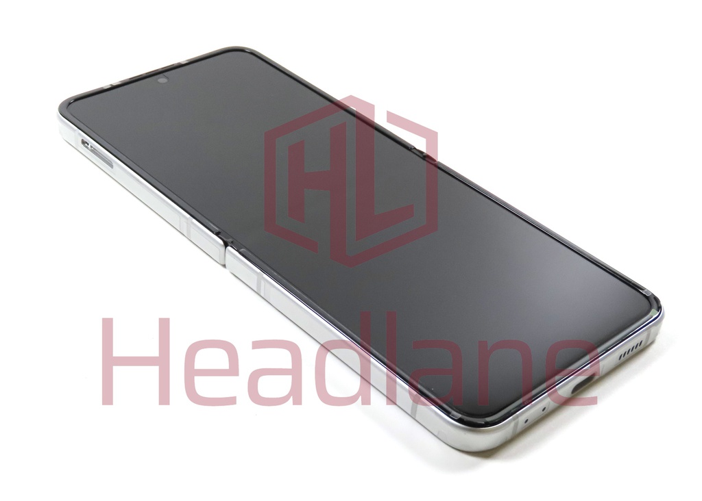 Samsung SM-F721 Galaxy Z Flip4 5G LCD Display / Screen + Touch - Maison Margiela Edition / White