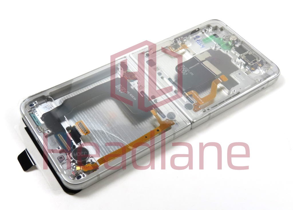 Samsung SM-F721 Galaxy Z Flip4 5G LCD Display / Screen + Touch - Maison Margiela Edition / White