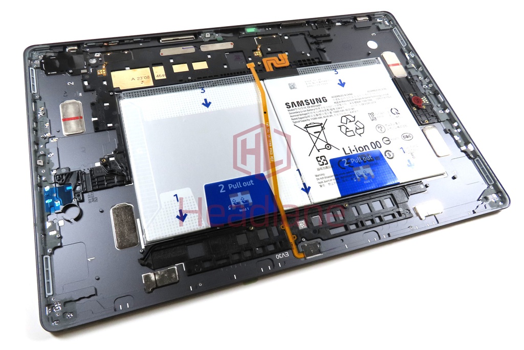 Samsung SM-X910 X916 Galaxy Tab S9 Ultra Back / Battery Cover + Battery (WiFi / 5G) - Graphite