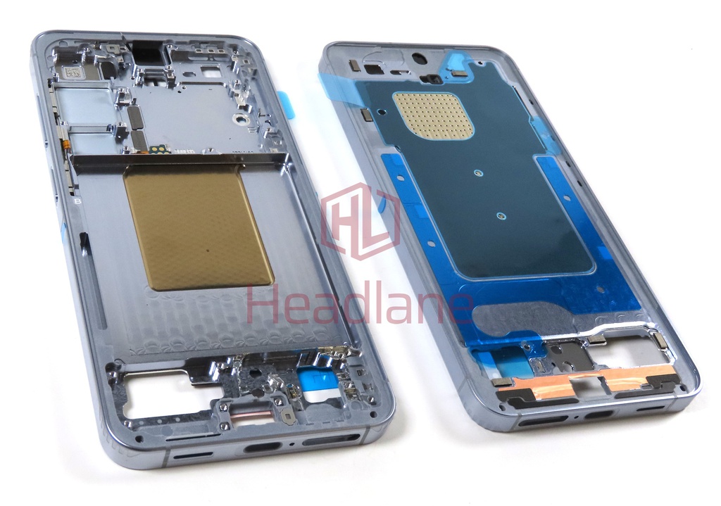 Samsung SM-S921 Galaxy S24 Display Frame / Chassis - Sapphire Blue