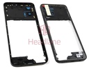 Motorola XT2363 Moto G34 5G Middle Cover / Chassis / Frame - Black