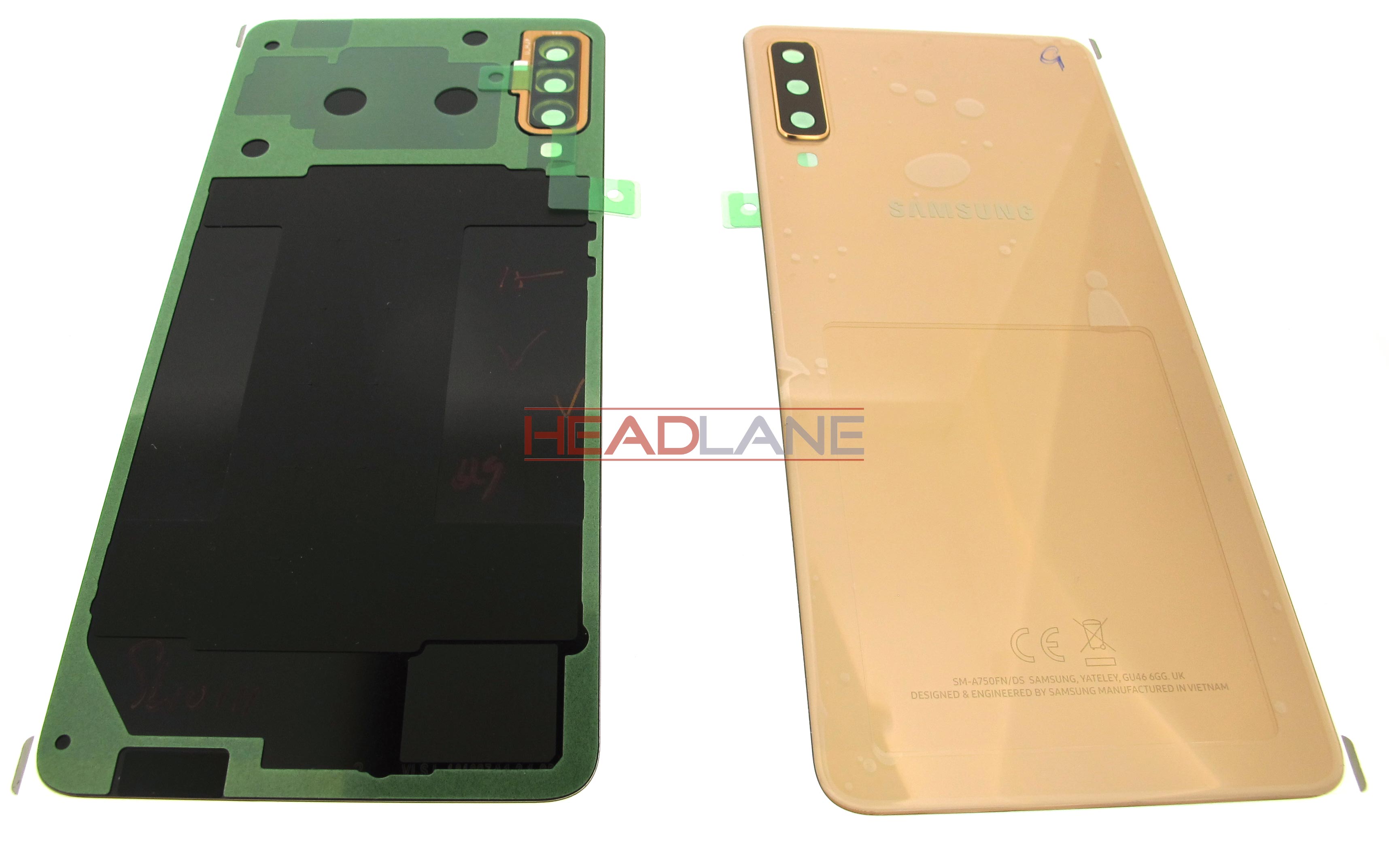 Samsung SM-A750 Galaxy A7 (2018) Back / Battery Cover - Gold