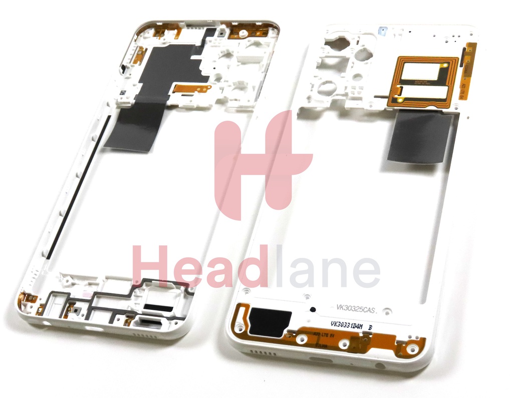 Samsung SM-A235 Galaxy A23 Middle Cover / Chassis - White
