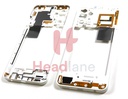 Samsung SM-A235 Galaxy A23 Middle Cover / Chassis - White