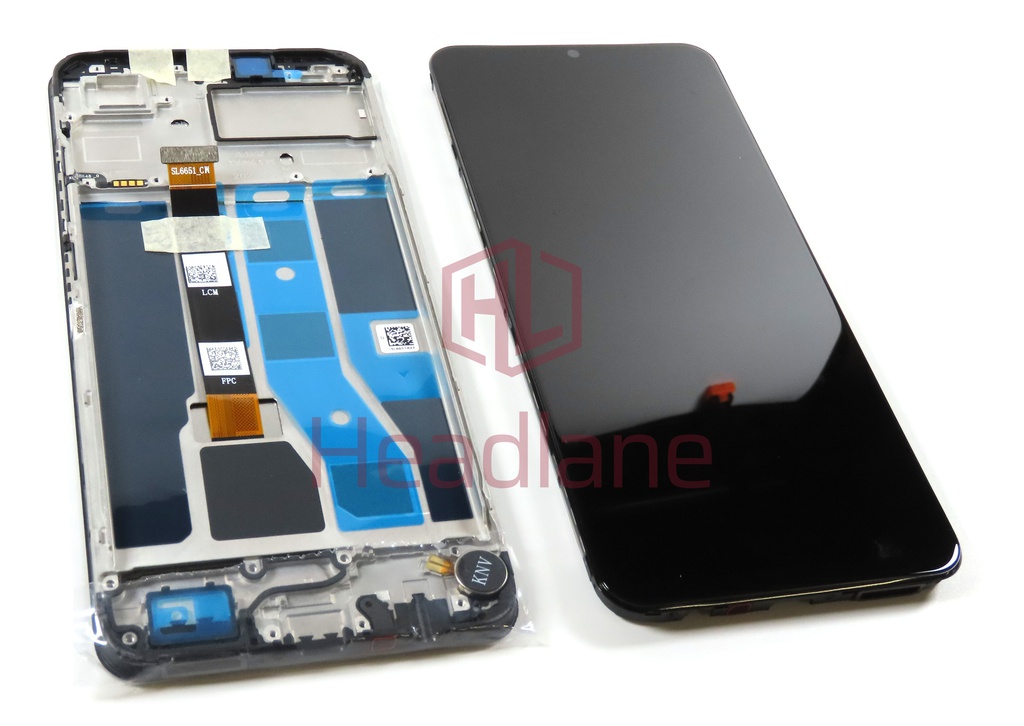 Realme RMX3760 C53 LCD Display / Screen + Touch - Black