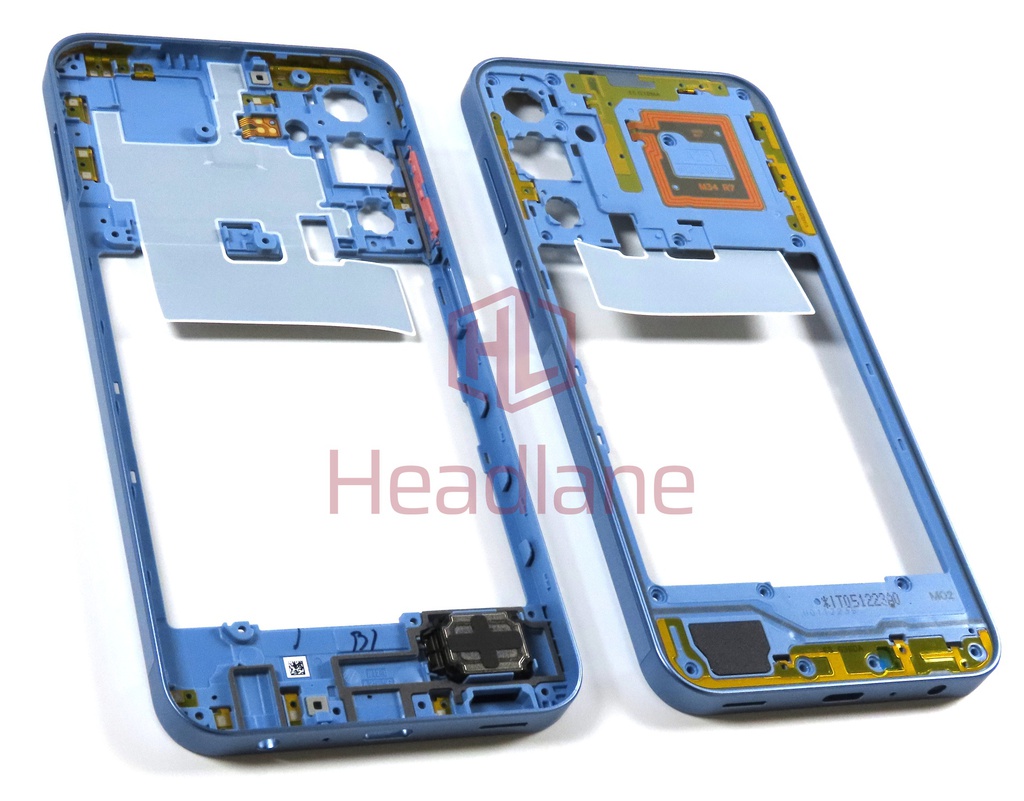 Samsung SM-A256 Galaxy A25 5G Middle Cover / Chassis - Blue