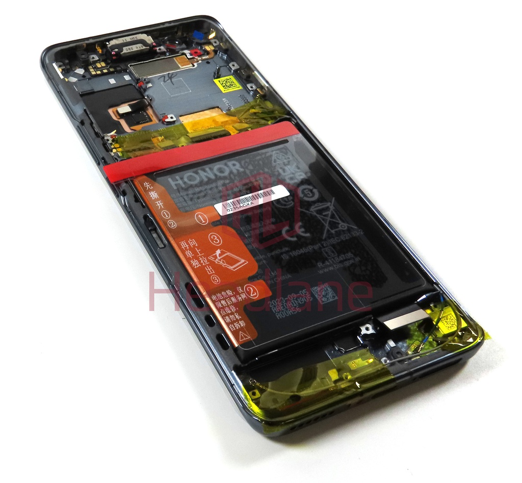 Honor Magic4 Pro LCD Display / Screen + Touch + HB586680EFW Battery - Cyan